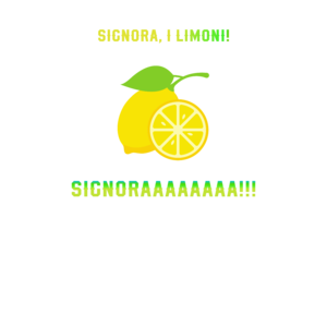 Signora, I limoni!